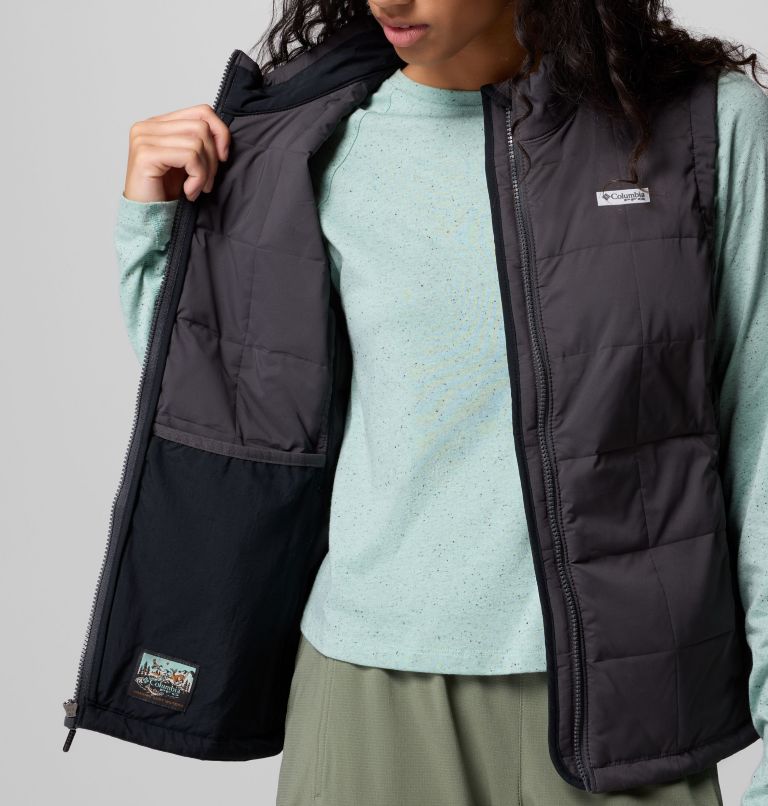 Women's PFG Uncharted Vest, Color: Shark, image 7