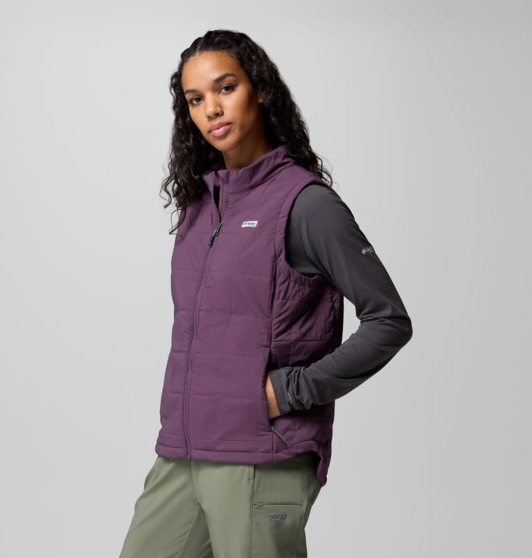 Women's PFG Uncharted Vest, Color: Dusty Purple, image 4