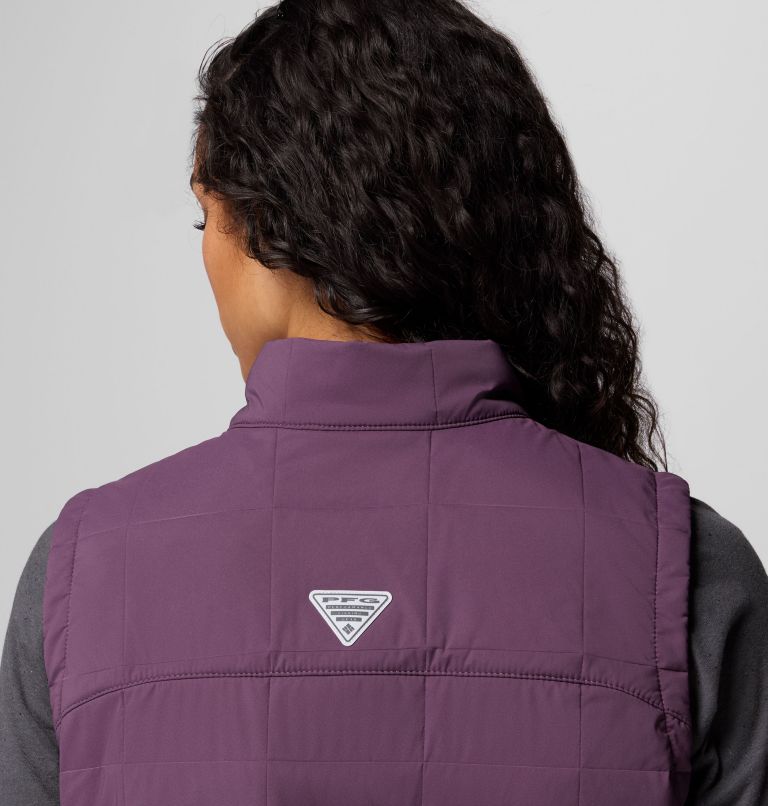 Women's PFG Uncharted Vest, Color: Dusty Purple, image 7