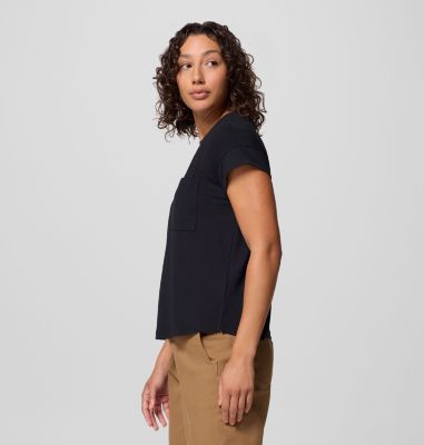 Women's Daniela Falls Technical T-Shirt, Color: Black, image 12