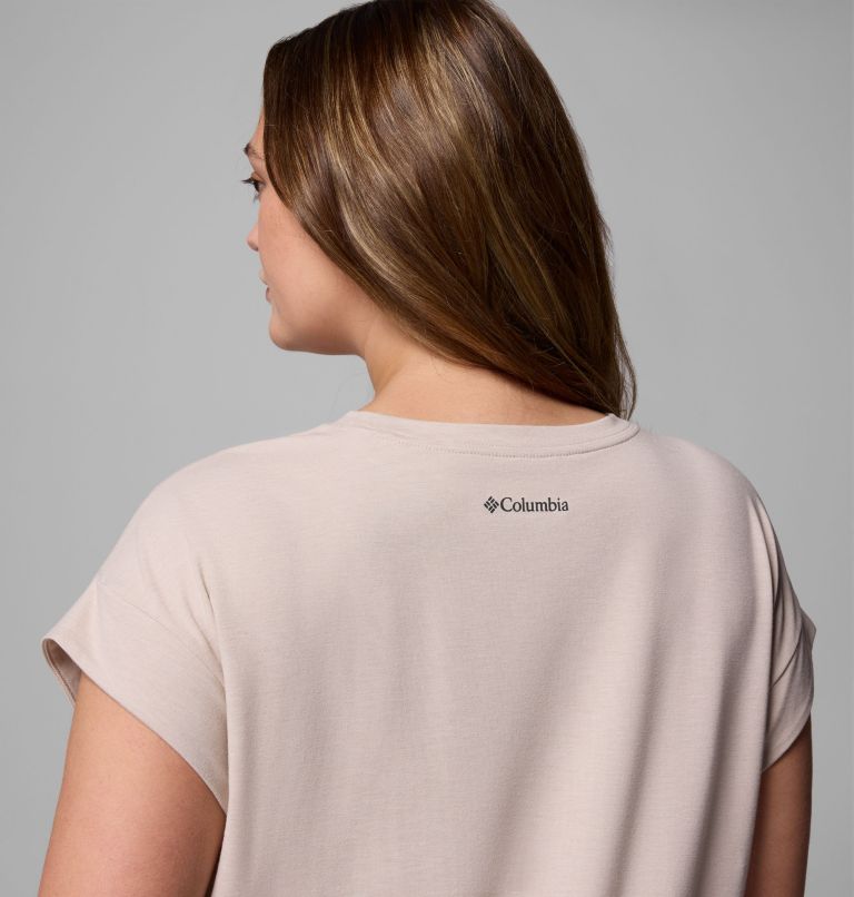 Women's Daniela Falls Short Sleeve Shirt - Plus Size, Color: Dark Stone, image 6