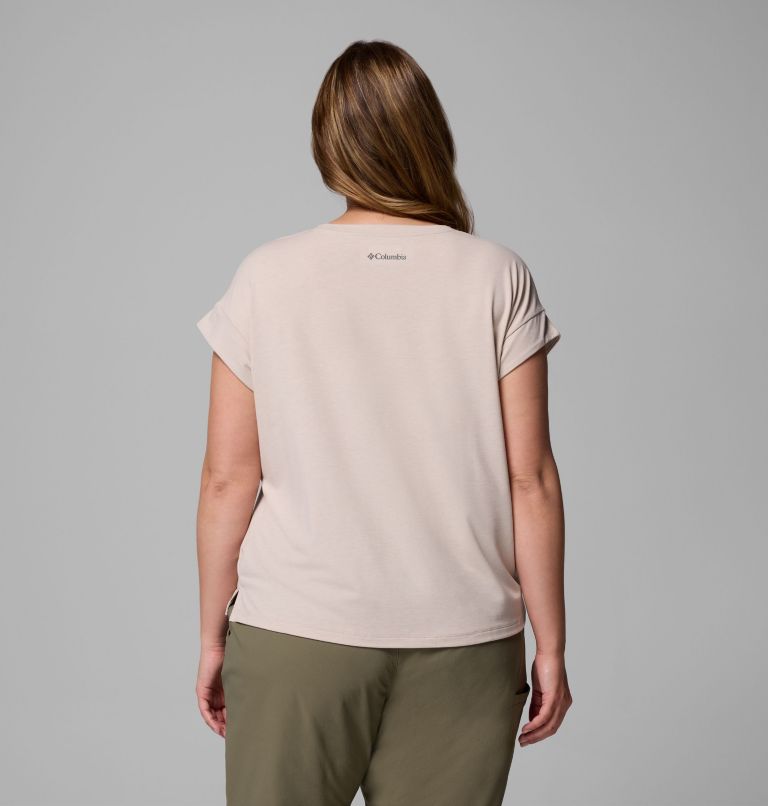 Women's Daniela Falls Short Sleeve Shirt - Plus Size, Color: Dark Stone, image 3