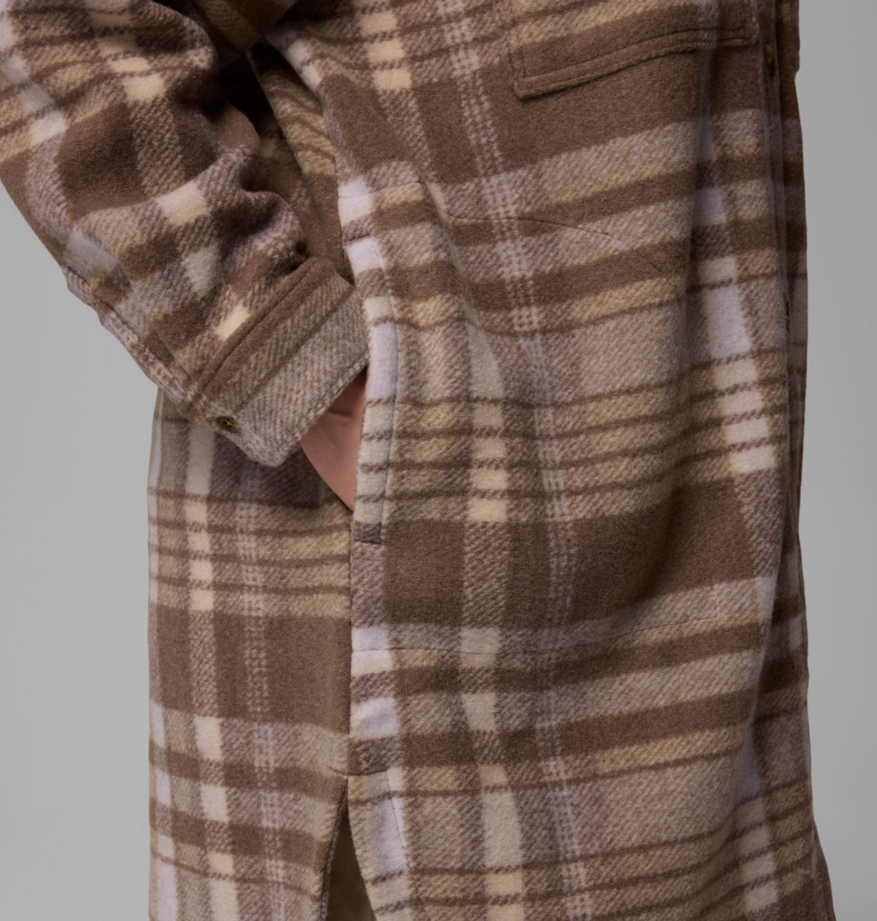 Women's Wildest Venture™ Long Fleece Coat - Plus Size 7