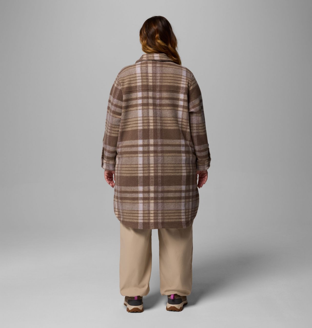 Women's Wildest Venture™ Long Fleece Coat - Plus Size 3