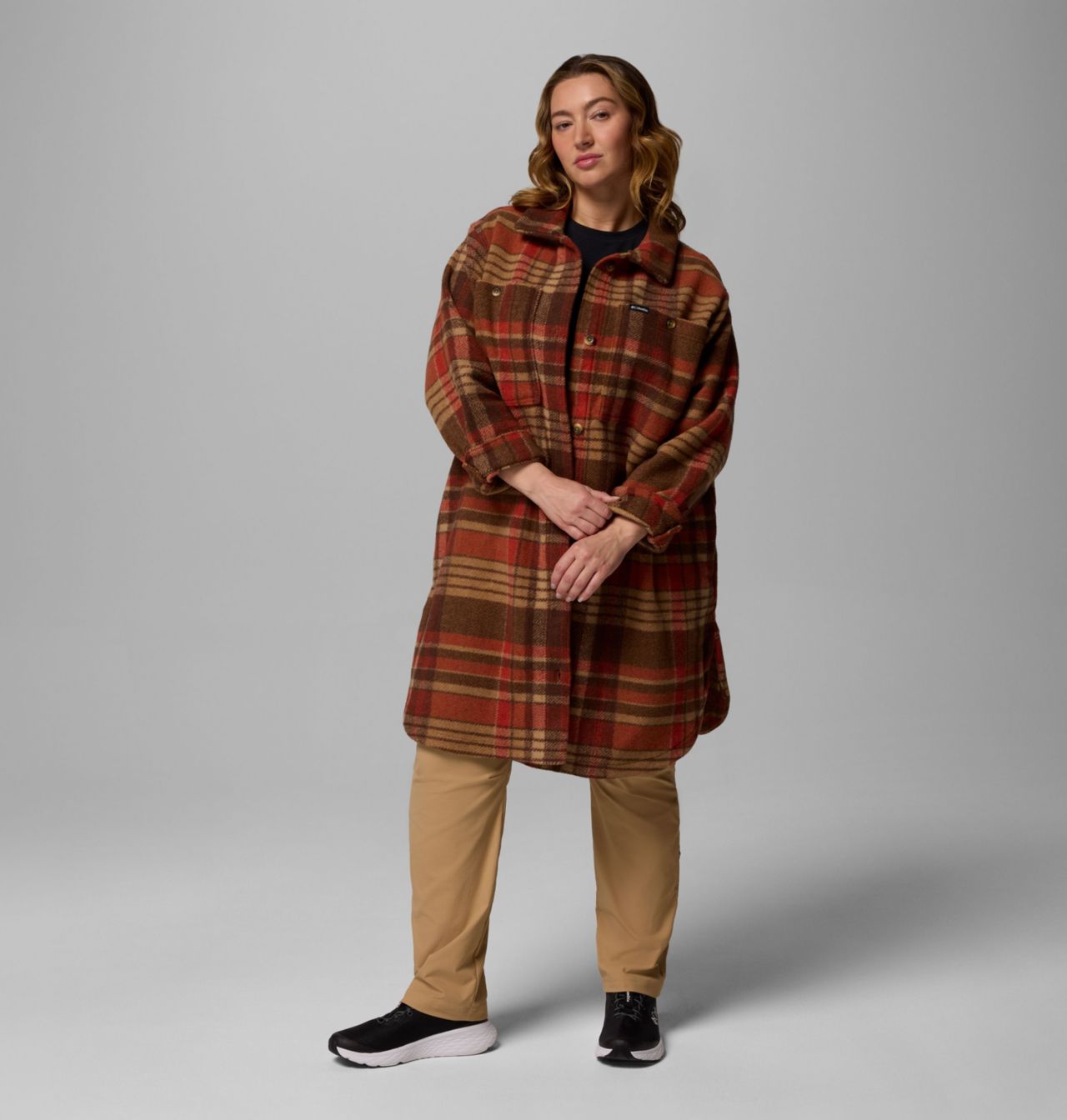 Women's Wildest Venture™ Long Fleece Coat - Plus Size 2