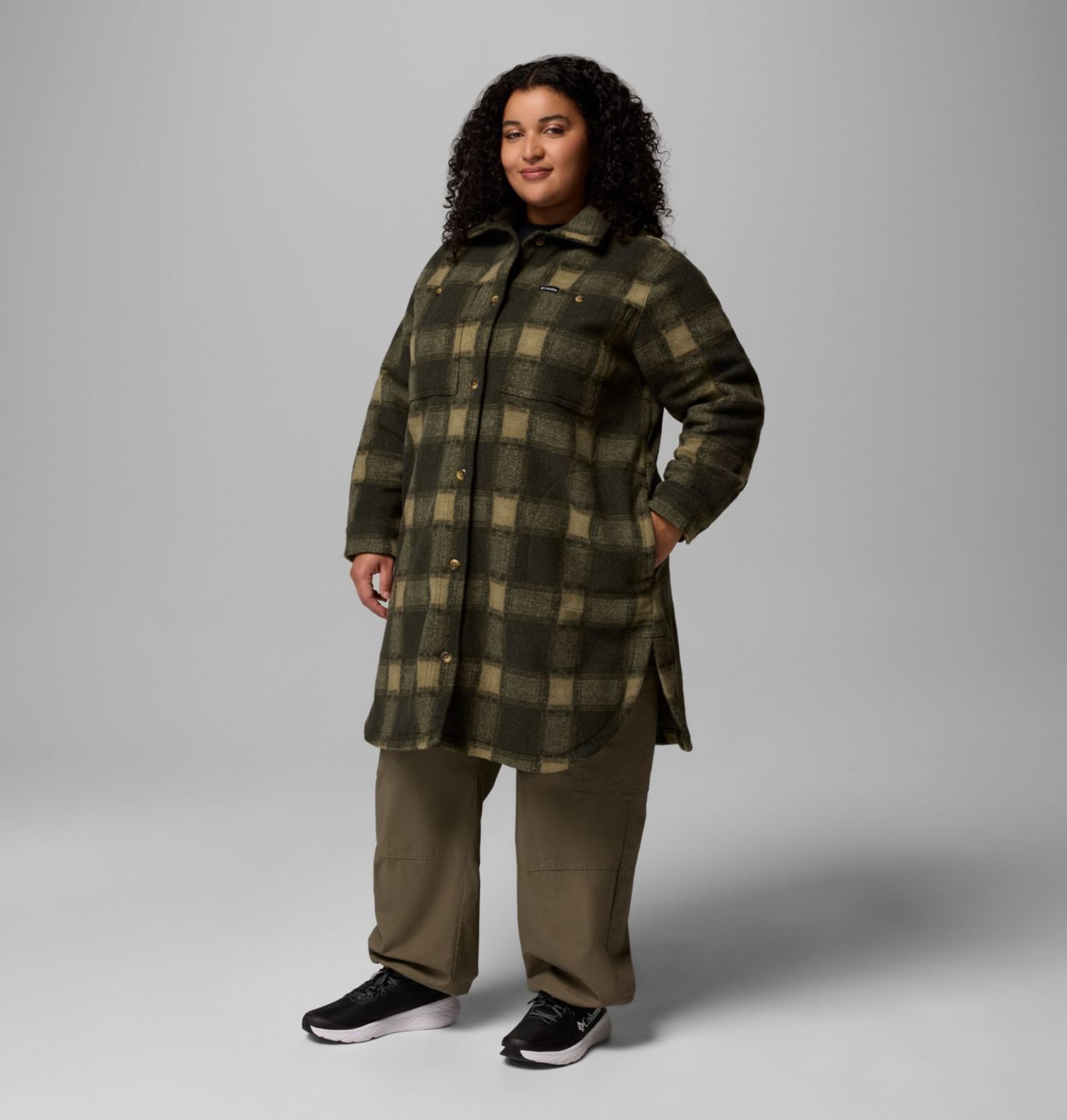 Women's Wildest Venture™ Long Fleece Coat - Plus Size 4