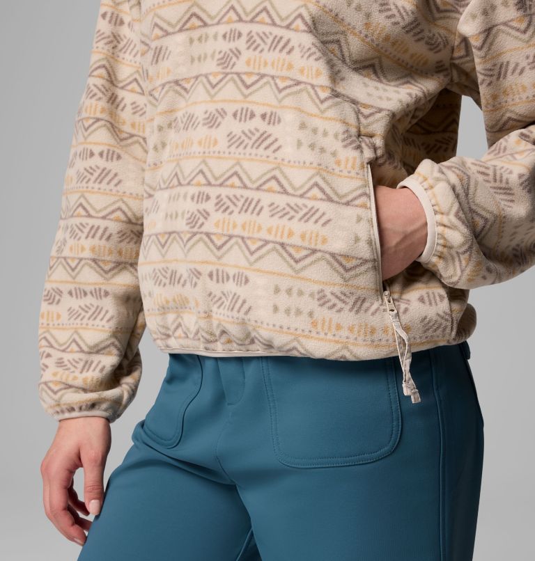 Women's Sequoia Grove Printed Half Zip Jacket, Color: Dark Stone Horizons, image 6