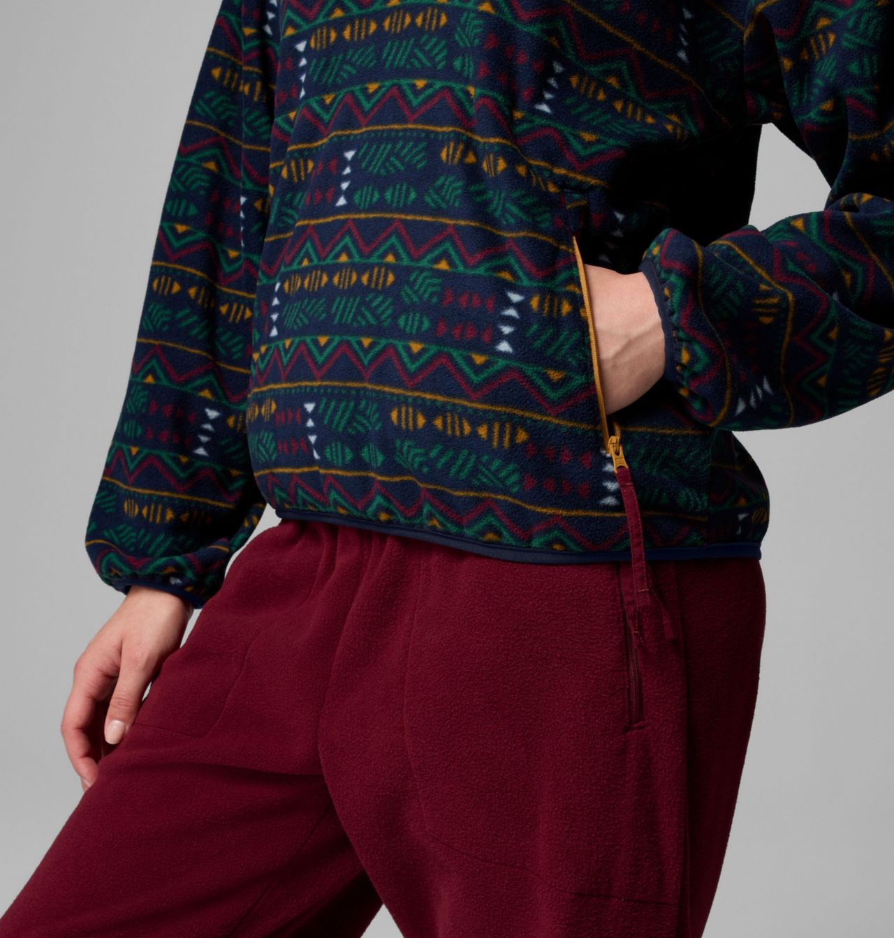 Women's Sequoia Grove™ Printed Half Zip Jacket | 464 | XS 6