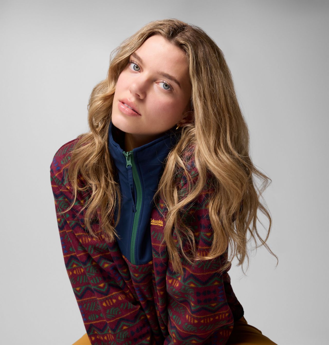 Women's Sequoia Grove™ Printed Half Zip Jacket | 624 | XXL 5