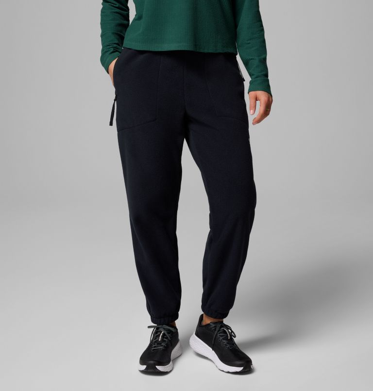Women's Sequoia Grove Fleece Pants, Color: Black, image 1