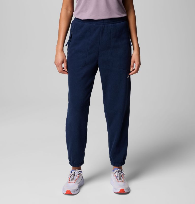 Women's Sequoia Grove Fleece Pants, Color: Collegiate Navy, image 1