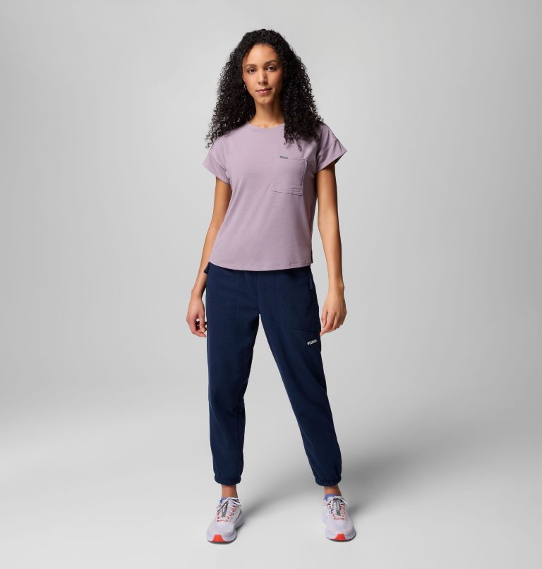 Women's Sequoia Grove Fleece Pants, Color: Collegiate Navy, image 2