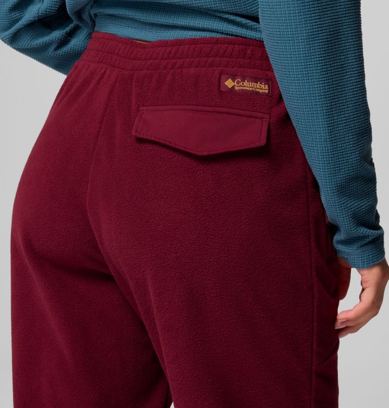 Women's Sequoia Grove Fleece Pants, Color: Rich Wine, image 6