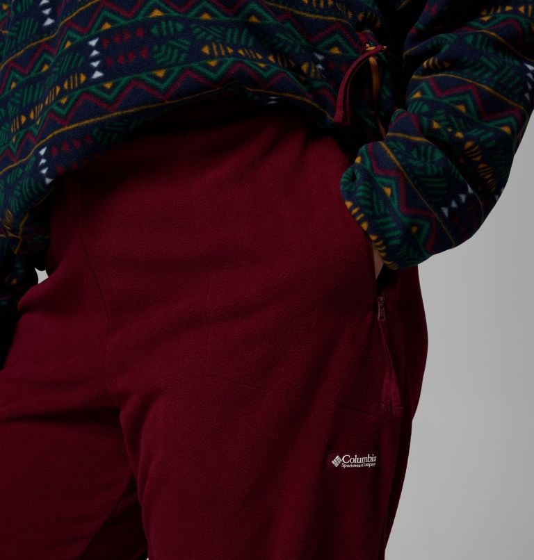 Women's Sequoia Grove Fleece Pants - Plus Size, Color: Rich Wine, image 6
