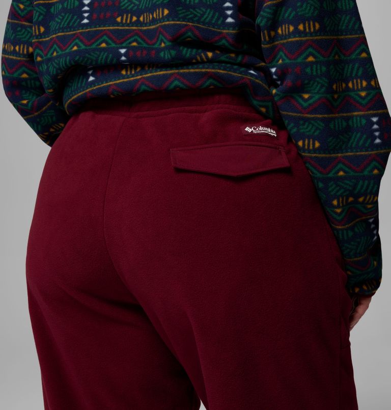 Women's Sequoia Grove Fleece Pants - Plus Size, Color: Rich Wine, image 7