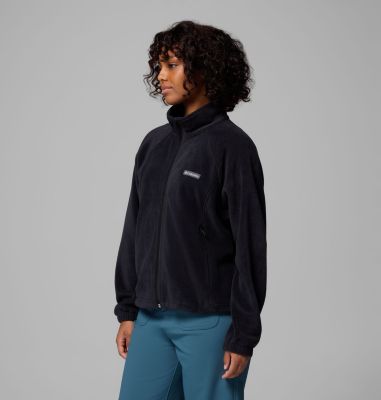 Women's Benton Springs Relaxed Full Zip Fleece Jacket, Color: Black, image 12
