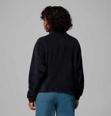 Women's Benton Springs Relaxed Full Zip Fleece Jacket, Color: Black, image 11