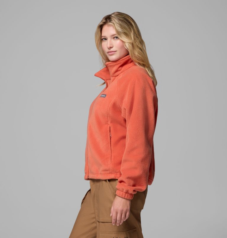 Women's Benton Springs Relaxed Full Zip Fleece Jacket, Color: Tuscan, image 4