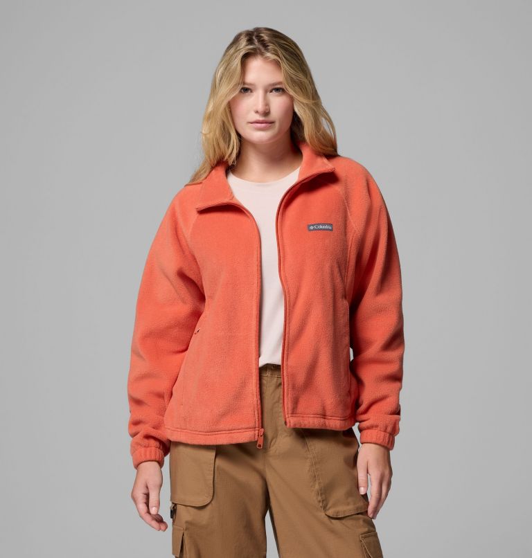 Women's Benton Springs Relaxed Full Zip Fleece Jacket, Color: Tuscan, image 5