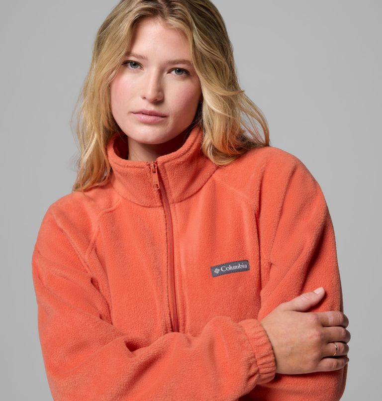 Women's Benton Springs Relaxed Full Zip Fleece Jacket, Color: Tuscan, image 6
