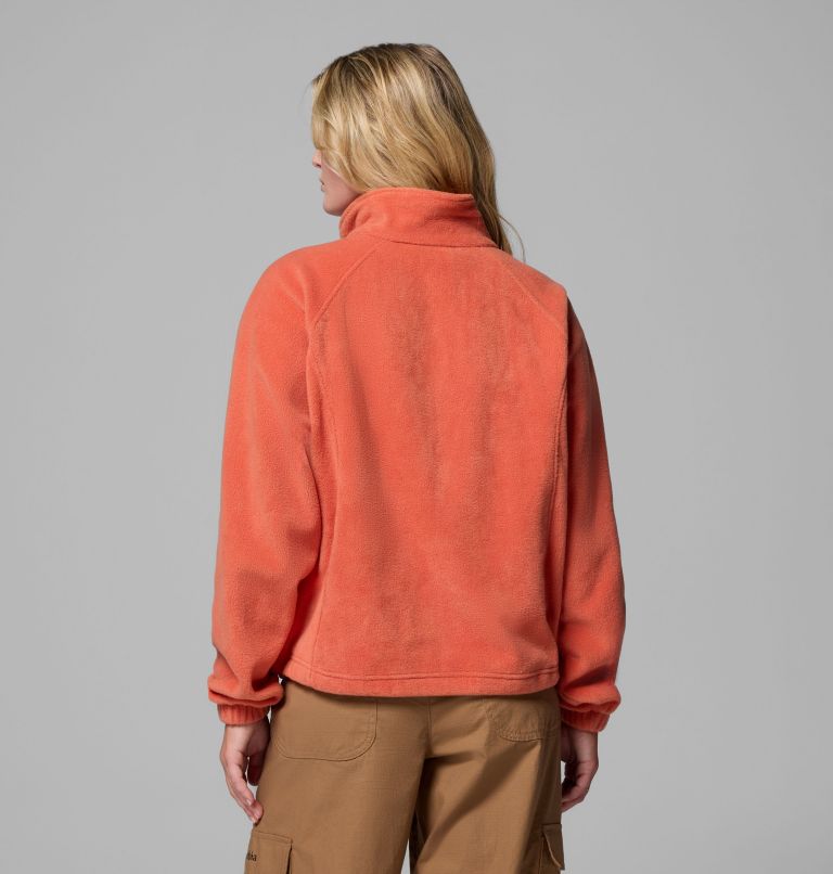 Women's Benton Springs Relaxed Full Zip Fleece Jacket, Color: Tuscan, image 3