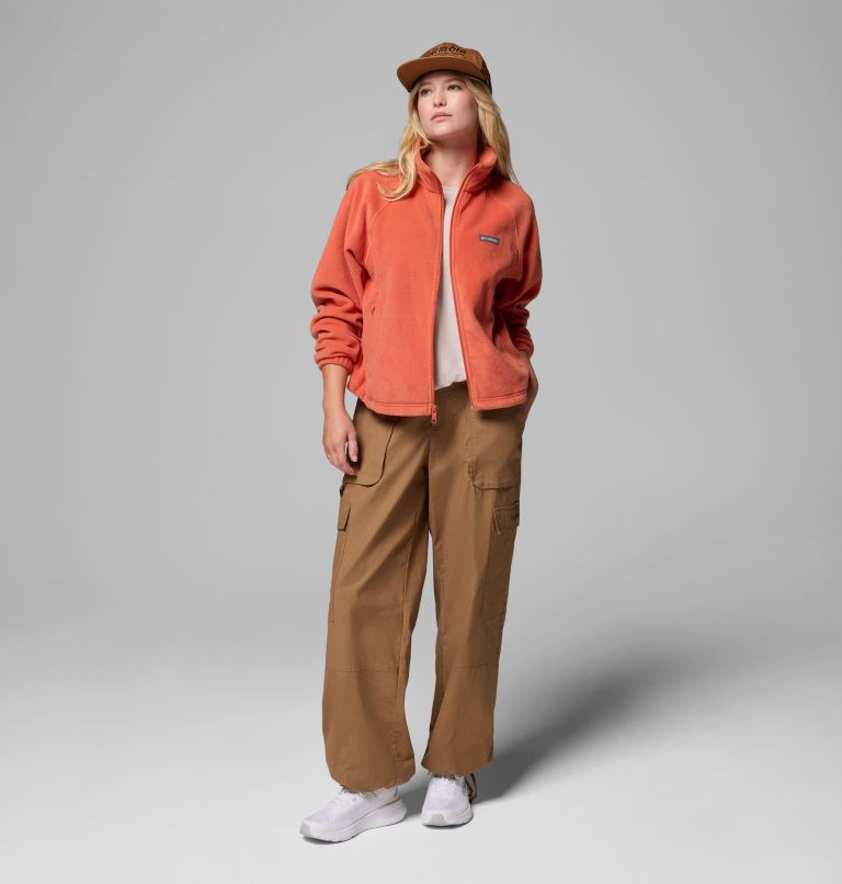 Women's Benton Springs Relaxed Full Zip Fleece Jacket, Color: Tuscan, image 2