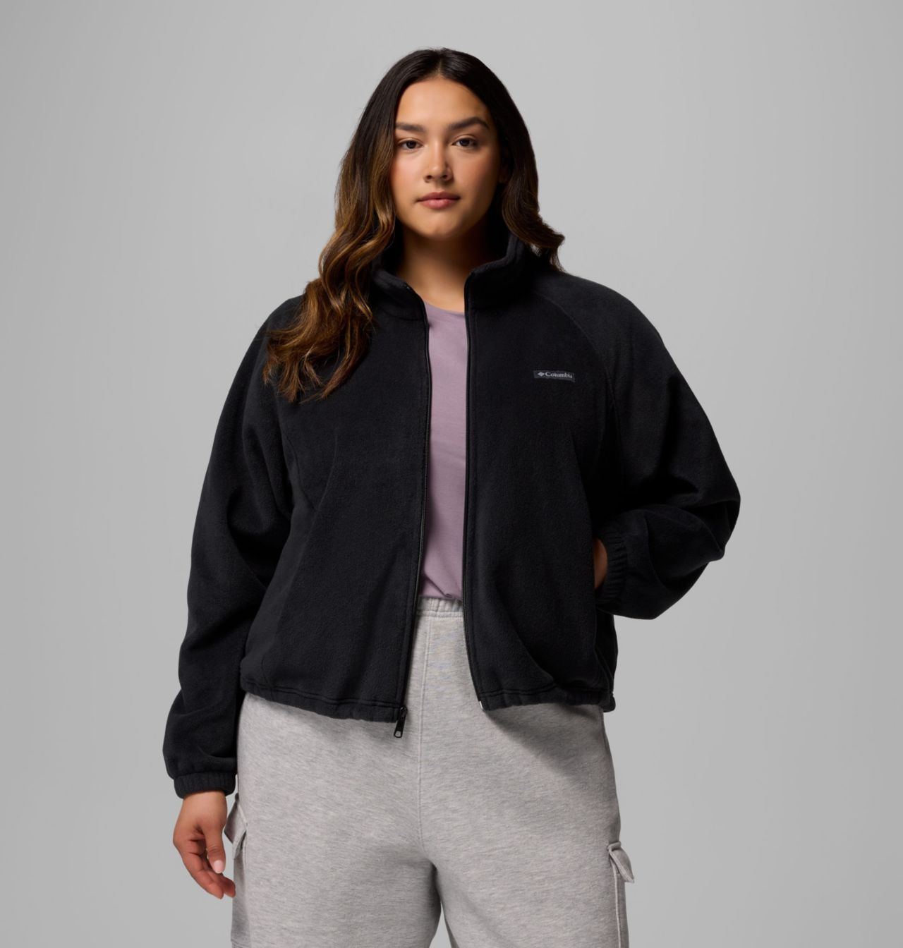 Women's Benton Springs™ Relaxed Full Zip Fleece Jacket - Plus Size 5