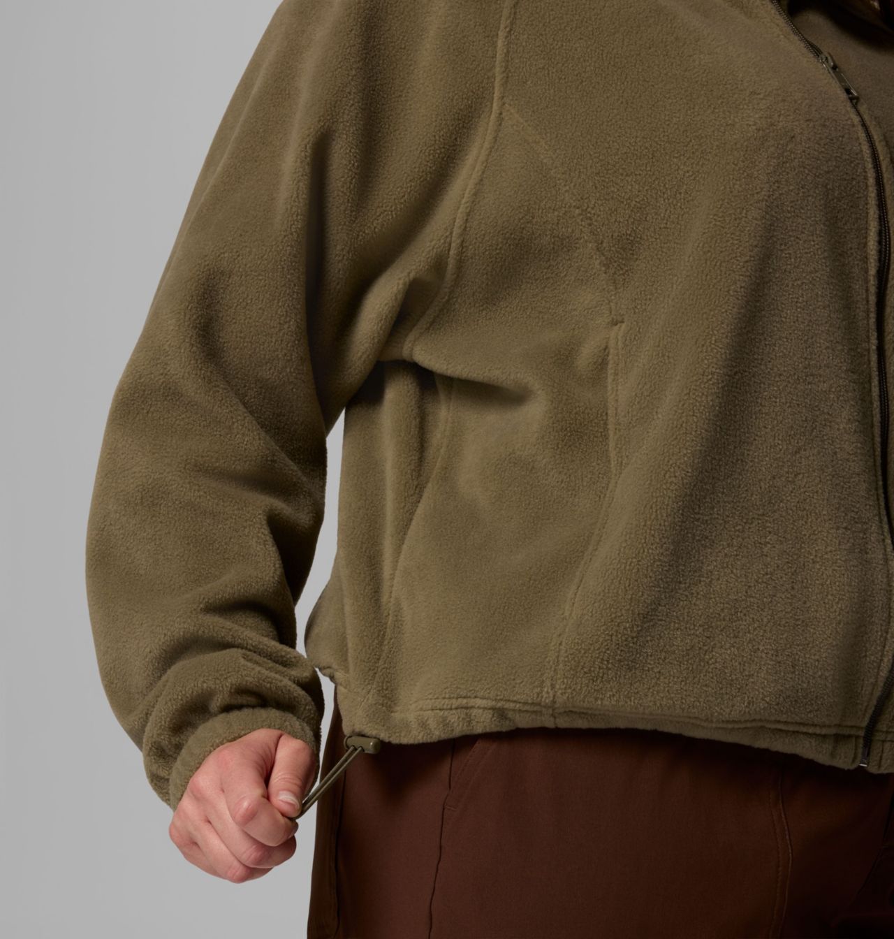 Women's Benton Springs™ Relaxed Full Zip Fleece Jacket - Plus Size | 397 | 3X 7