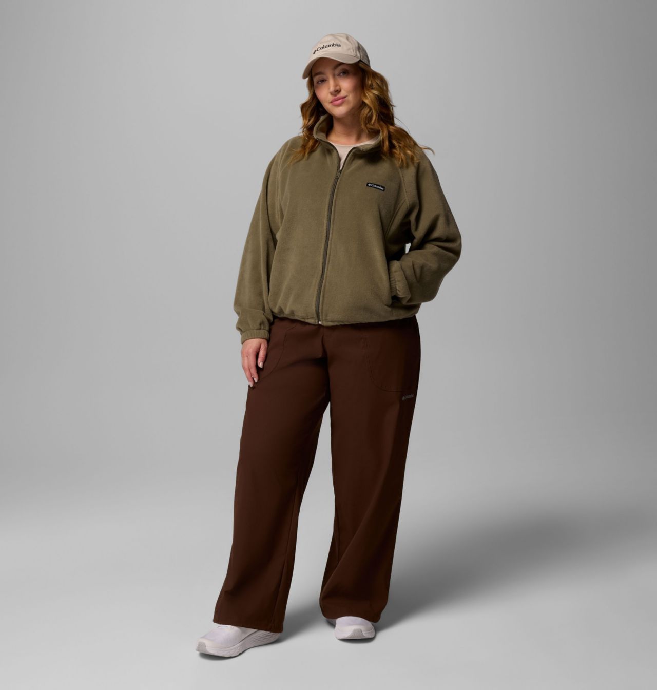 Women's Benton Springs™ Relaxed Full Zip Fleece Jacket - Plus Size | 397 | 3X 2