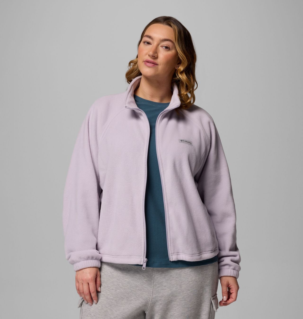 Women's Benton Springs™ Relaxed Full Zip Fleece Jacket - Plus Size | 551 | 3X 5