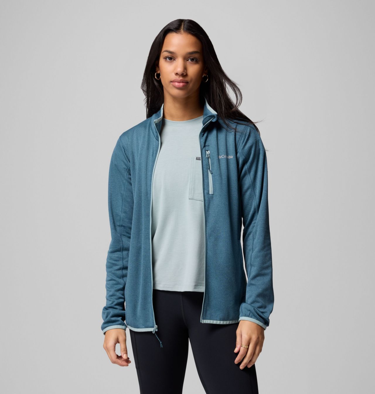 Women's Essential Hike™ Grid Fleece Full Zip Jacket 5