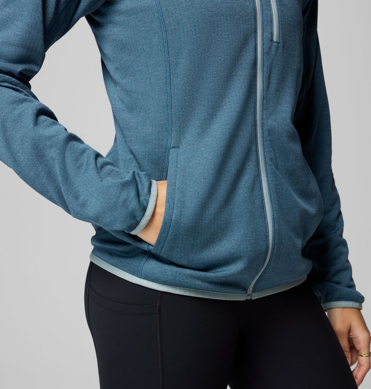 Women's Essential Hike™ Grid Fleece Full Zip Jacket 8
