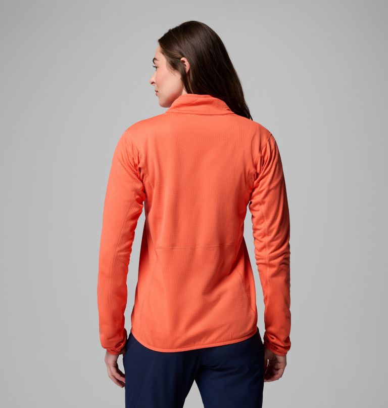 Veste Polaire à Quadrillage Essential Hike Femme, Color: Zing, image 3