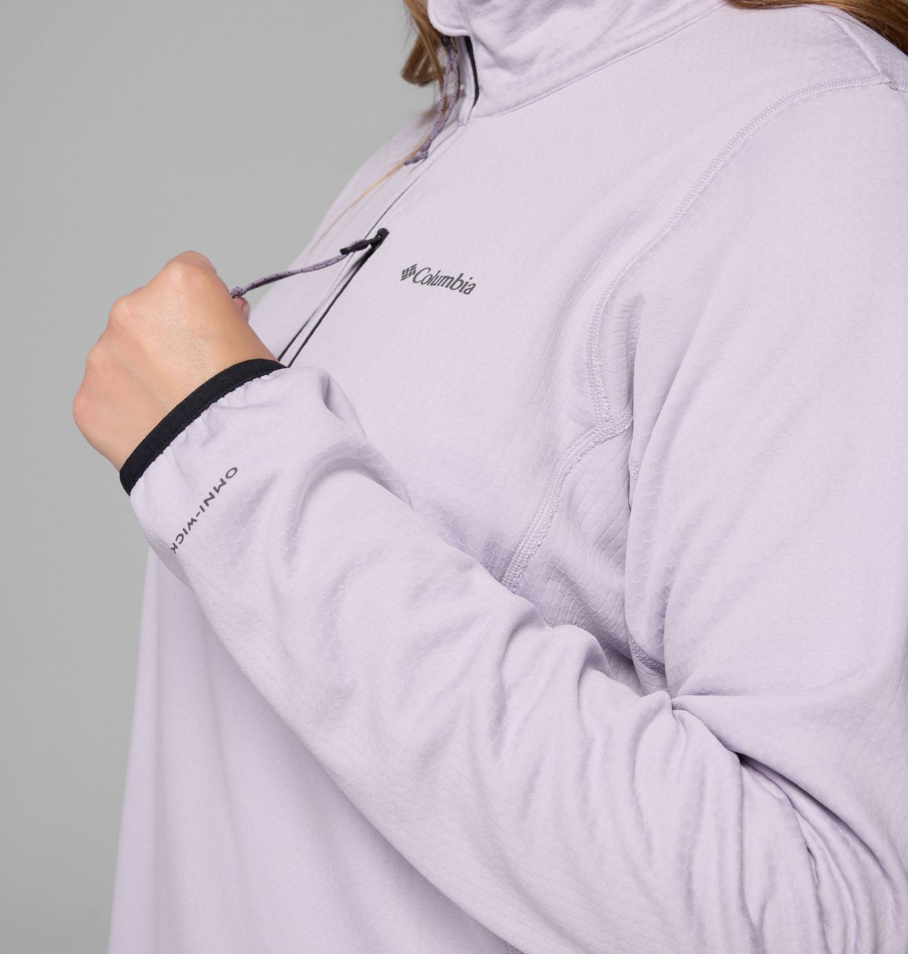 Essential Hike™ Grid Fleece Half Zip | 551 | 1X 7