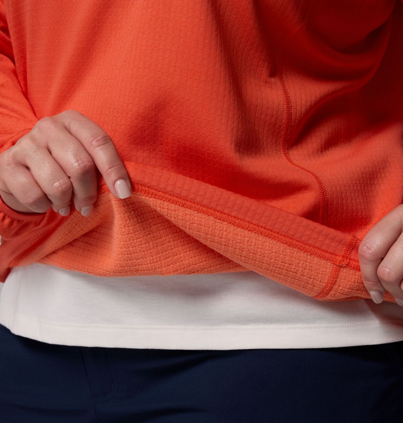 Essential Hike™ Grid Fleece Half Zip | 864 | 1X 5