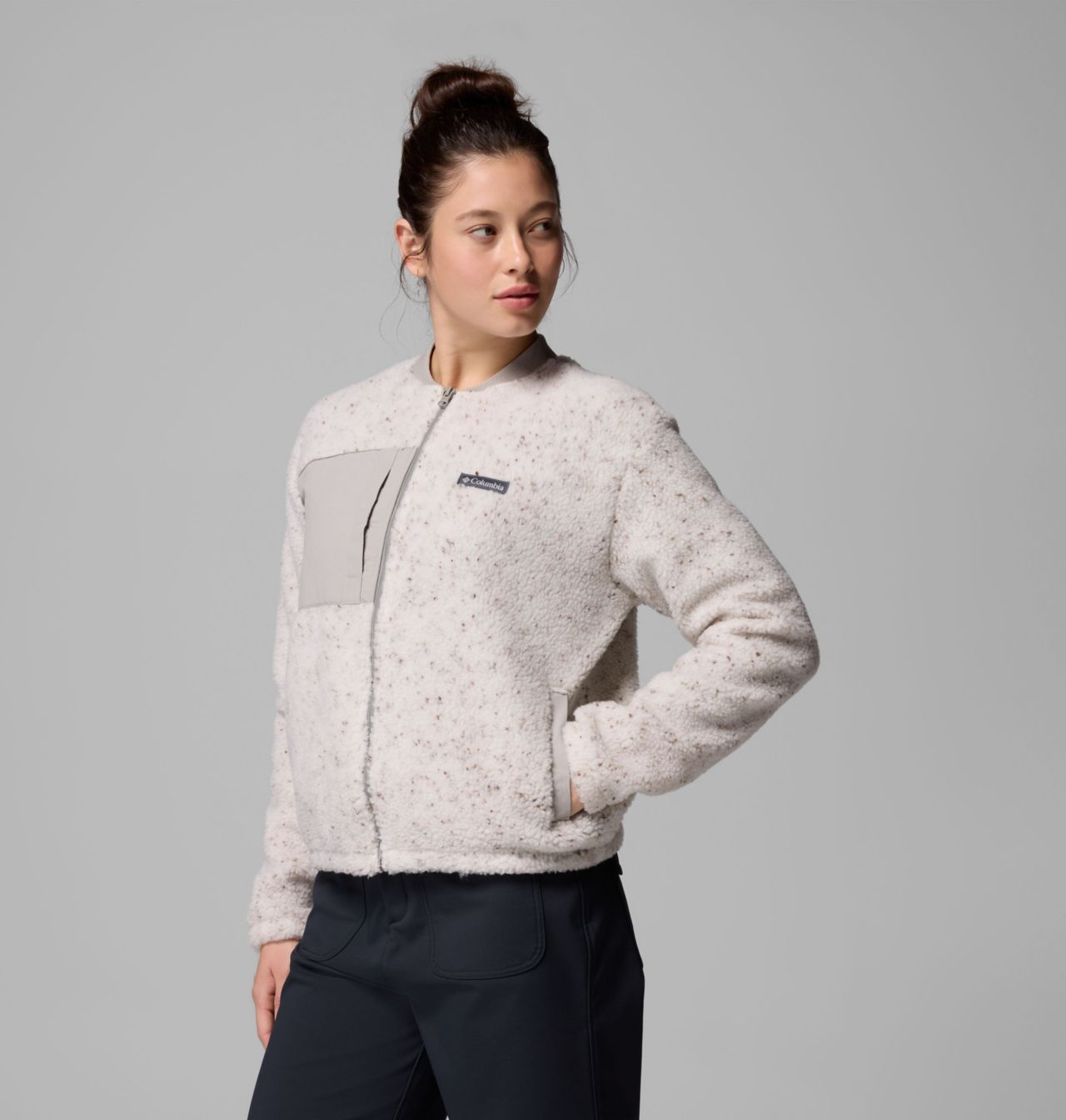 Women's Stellar Path™ Fleece Bomber Full Zip Jacket 4