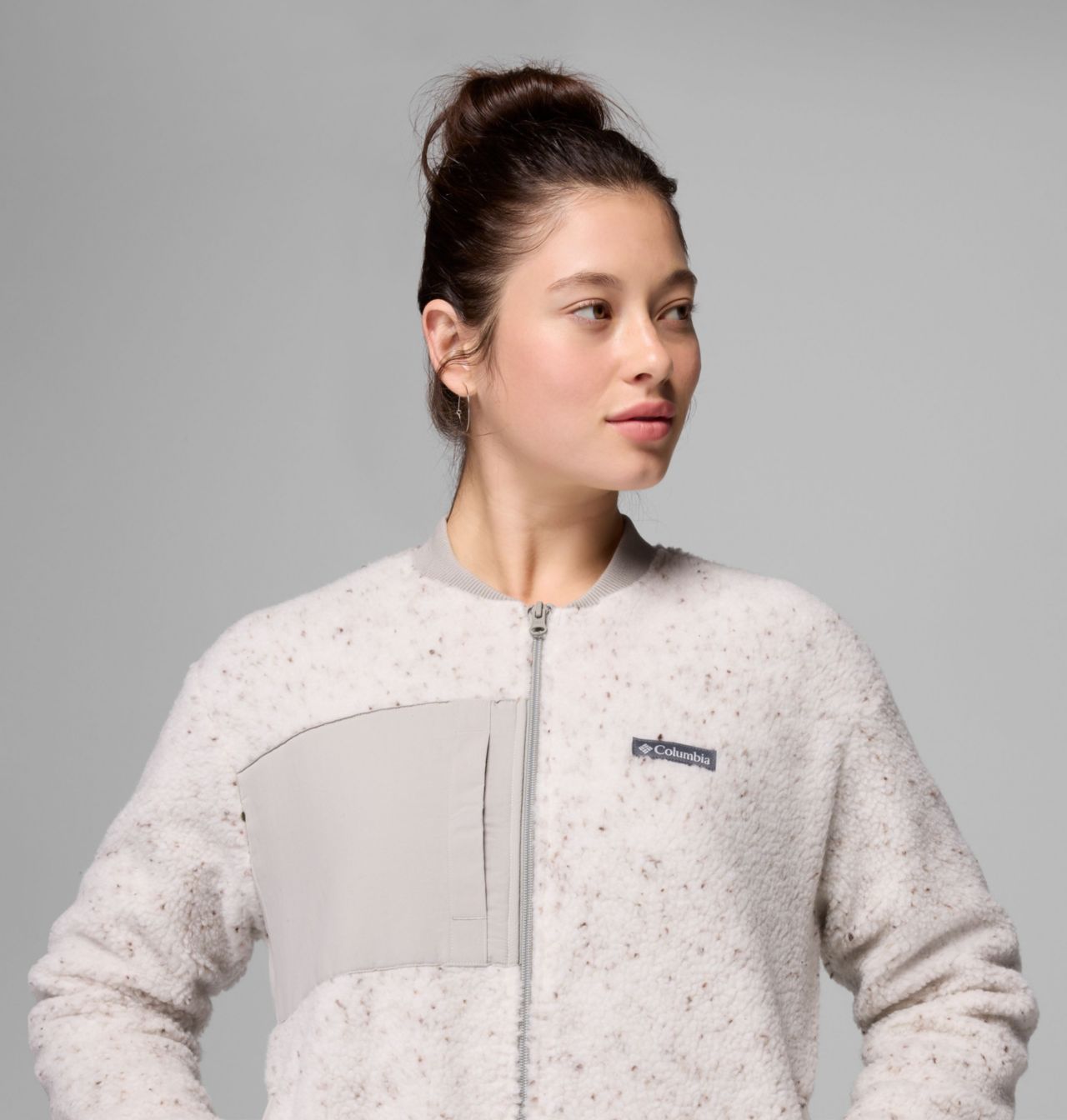 Women's Stellar Path™ Fleece Bomber Full Zip Jacket 6