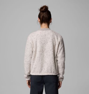 Women's Stellar Path Fleece Bomber Full Zip Jacket, Color: Dark Stone, Flint Grey, image 3