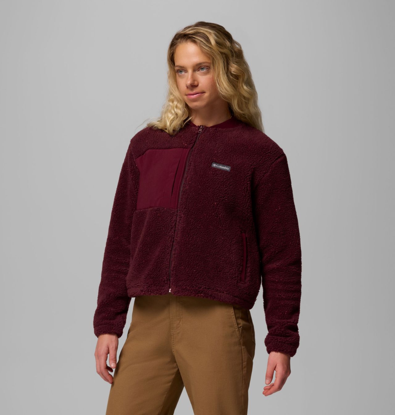 Women's Stellar Path™ Fleece Bomber Full Zip Jacket 5