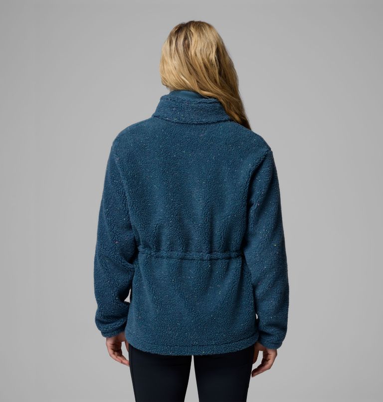Women's Stellar Path Full Zip Fleece Jacket, Color: Everblue, image 3