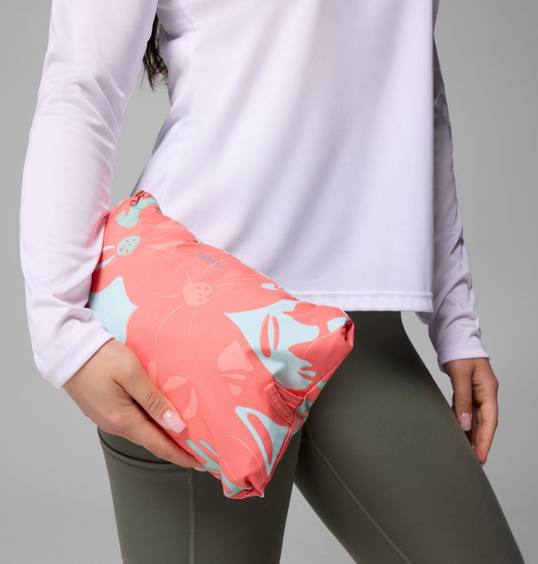 Women's PFG Open Water Poncho, Color: Melonade Floraflauge, Melonade, image 12