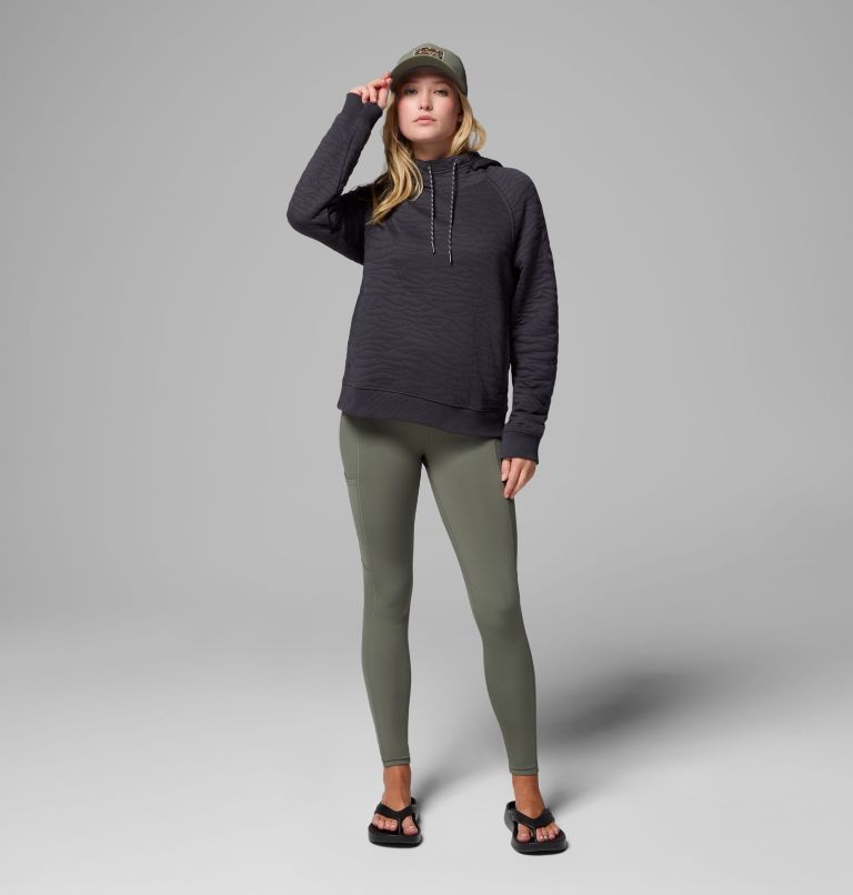 PFG Open Water Quilted Hoodie | 011 | M, Color: Shark, image 2