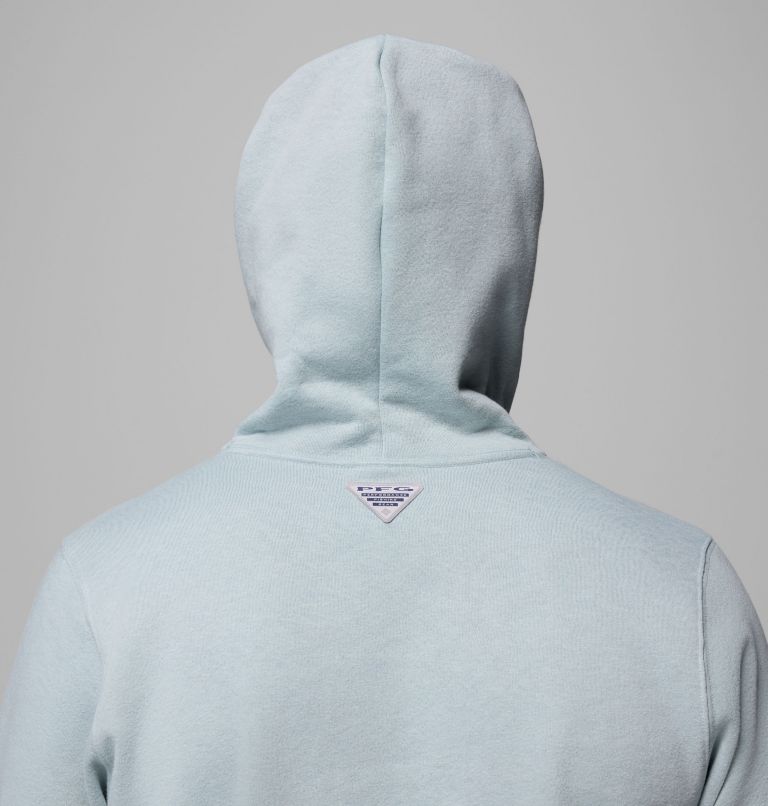 Men's PFG Diamond Fill Hoodie, Color: Crushed Blue, Diamond Fill, image 6