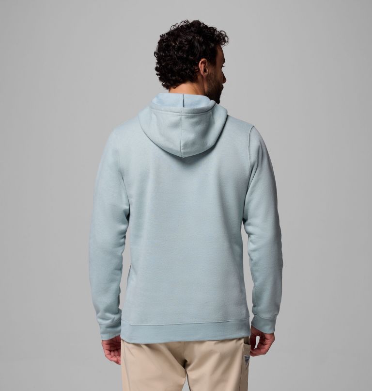 Men's PFG Diamond Fill Hoodie, Color: Crushed Blue, Diamond Fill, image 3
