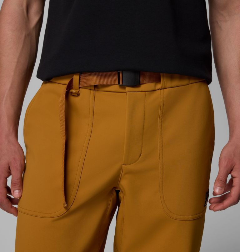 Men's High Cascades Softshell Pants, Color: Maple Sugar, image 5