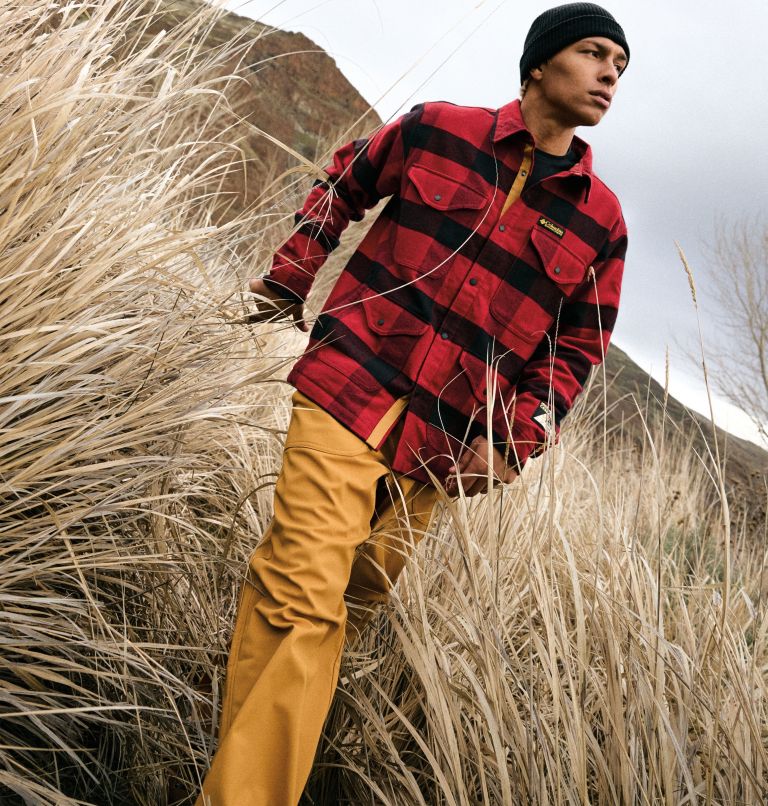 Men's High Cascades Softshell Trousers, Color: Maple Sugar, image 10