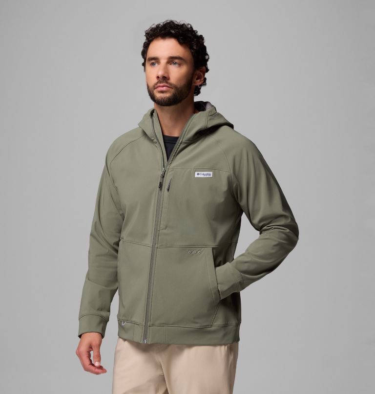Men's Hydroforce Full Zip Hoodie, Color: Cypress, image 4