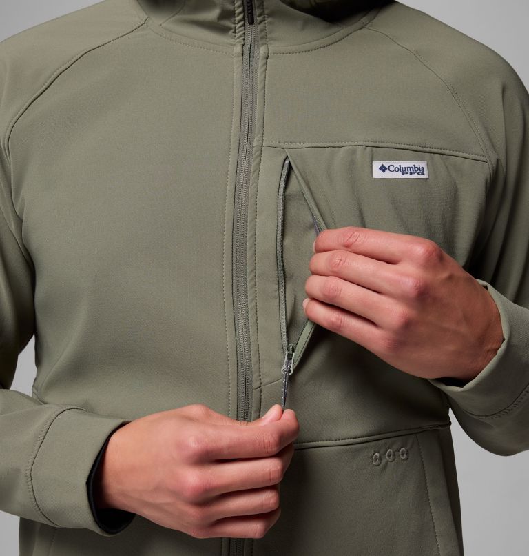 Men's Hydroforce Full Zip Hoodie, Color: Cypress, image 7