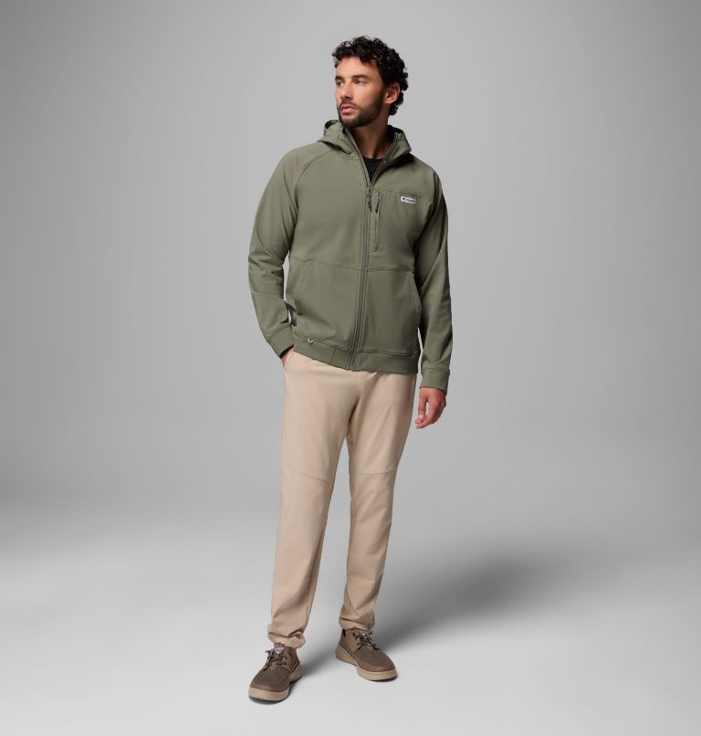 Men's Hydroforce Full Zip Hoodie, Color: Cypress, image 2