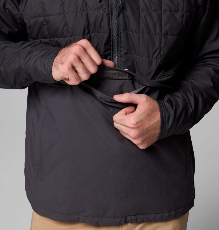 Men's PFG Uncharted II Insulated Anorak, Color: Shark, Shark, image 7